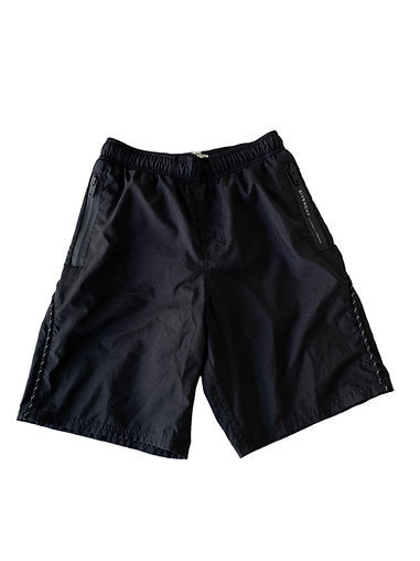 Givenchy Long Zip Logo Swim Shorts