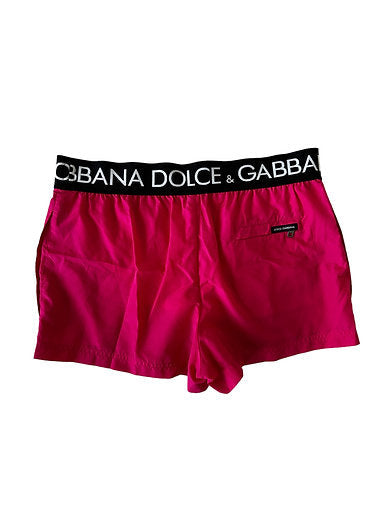 Dolce & Gabbana Swim Trunks W Strech Waistband