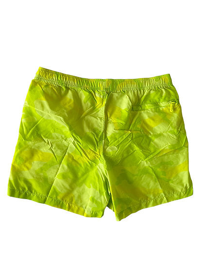 Valentino Camouflage Neon Swim Shorts