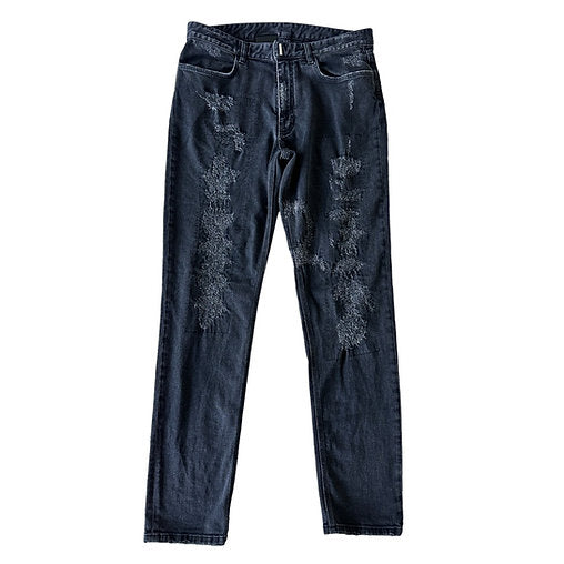 Givenchy Cotton Distressed Jeans