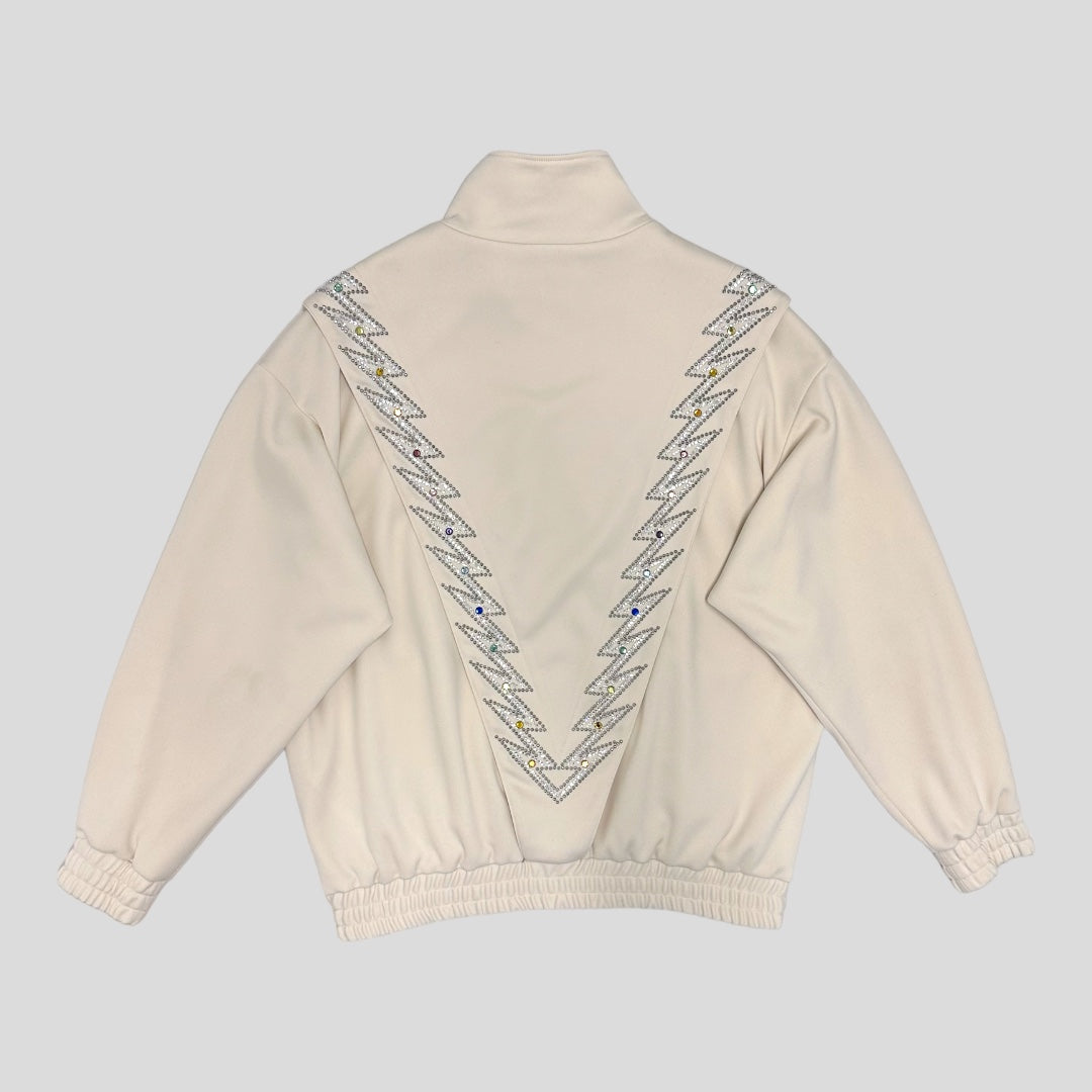 Celine Embellished Jersey Track Jacket