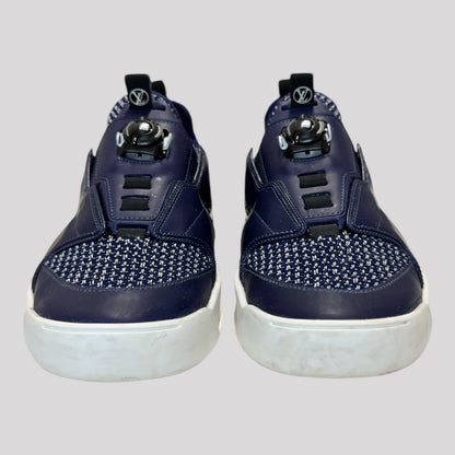 Louis Vuitton Mesh Calfskin Damier Embossed Fuel Power Sneakers