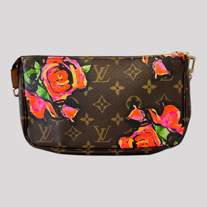 Louis Vuitton x Stephen Sprouse Monogram Roses Pochette