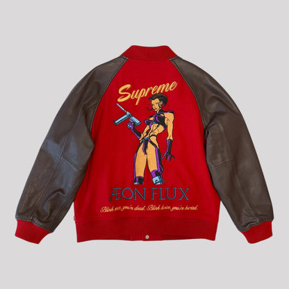 Supreme Aeon Flux Varsity Jacket