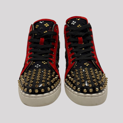 Christian Louboutin Lou Spikes Orlato Flat Sneakers