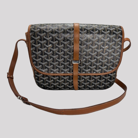 Goyard Goyardine Belvedere II MM Messenger Bag