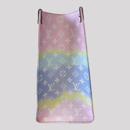 Louis Vuitton Monogram Escale Onthego GM Pastel