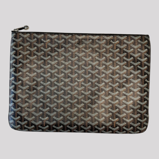 Goyard Goyardine Senat Pochette GM