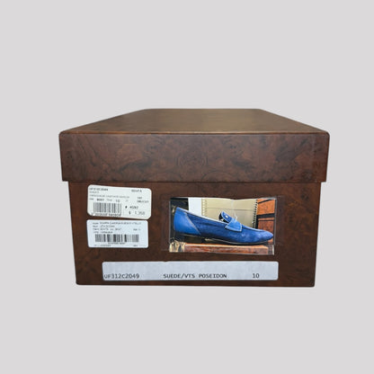Stefano Ricci Suede Eagle Shoes