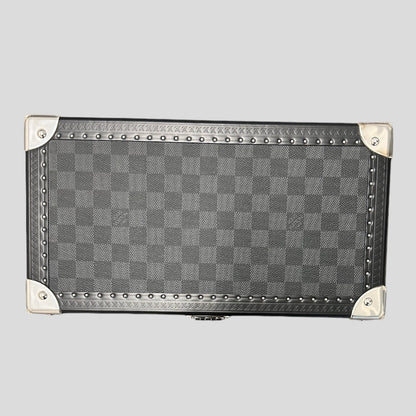 Louis Vuitton Damier Graphite Watch Case Coffret 8 Montor Trunk