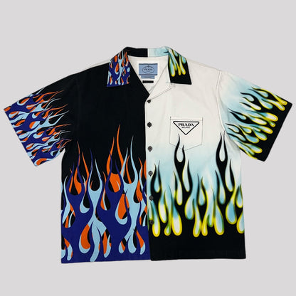 Prada Double Match Flame Shirt