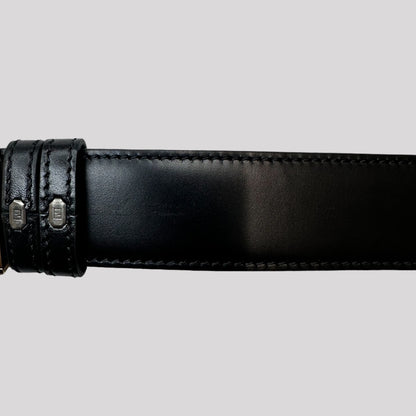 Fendi Cuoio Romano FF Buckle Belt