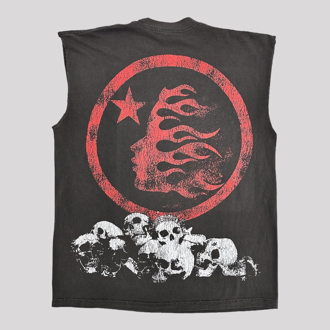 Hellstar Skull Stones Crop Top Shirt