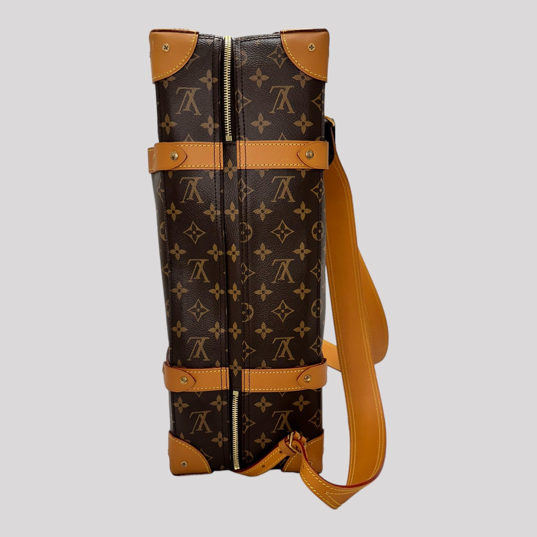 Louis Vuitton Monogram Soft Trunk Backpack MM