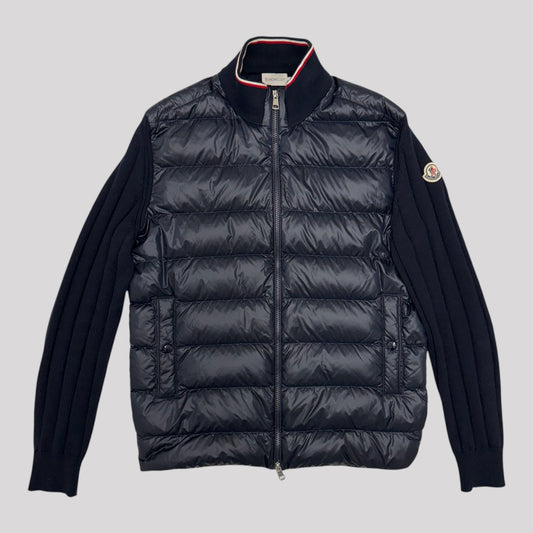 Moncler Quilted Panelled Cardigan