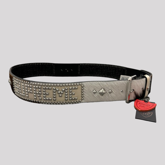 Supreme HTC Studded Cowprint Belt