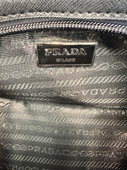 Prada Re-Nylon and Saffiano Leather Travel Pouch