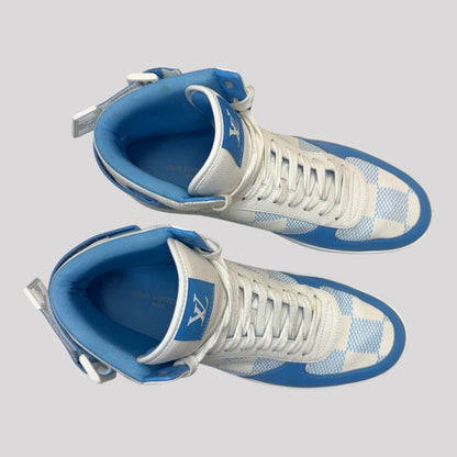 Louis Vuitton Damier Rivoli High Top Sneakers