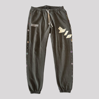 Satoshi Nakamoto x Sicko Studded Sample Sweatpants