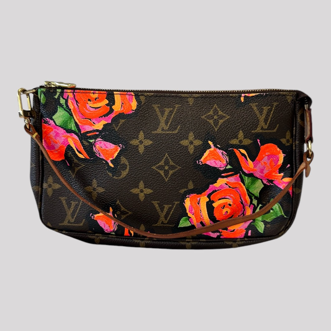 Louis Vuitton x Stephen Sprouse Monogram Roses Pochette