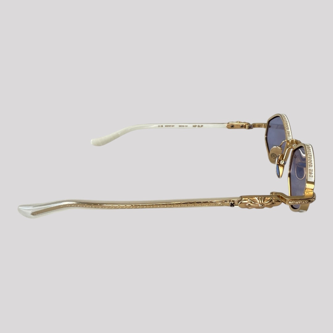 Chrome Hearts Nip Slip Geometric Sunglasses