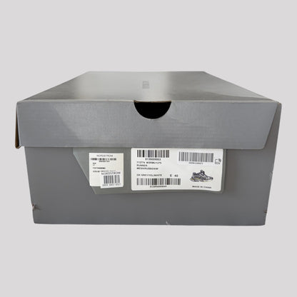 Balenciaga Dark Grey Yellow Runner Sneaker