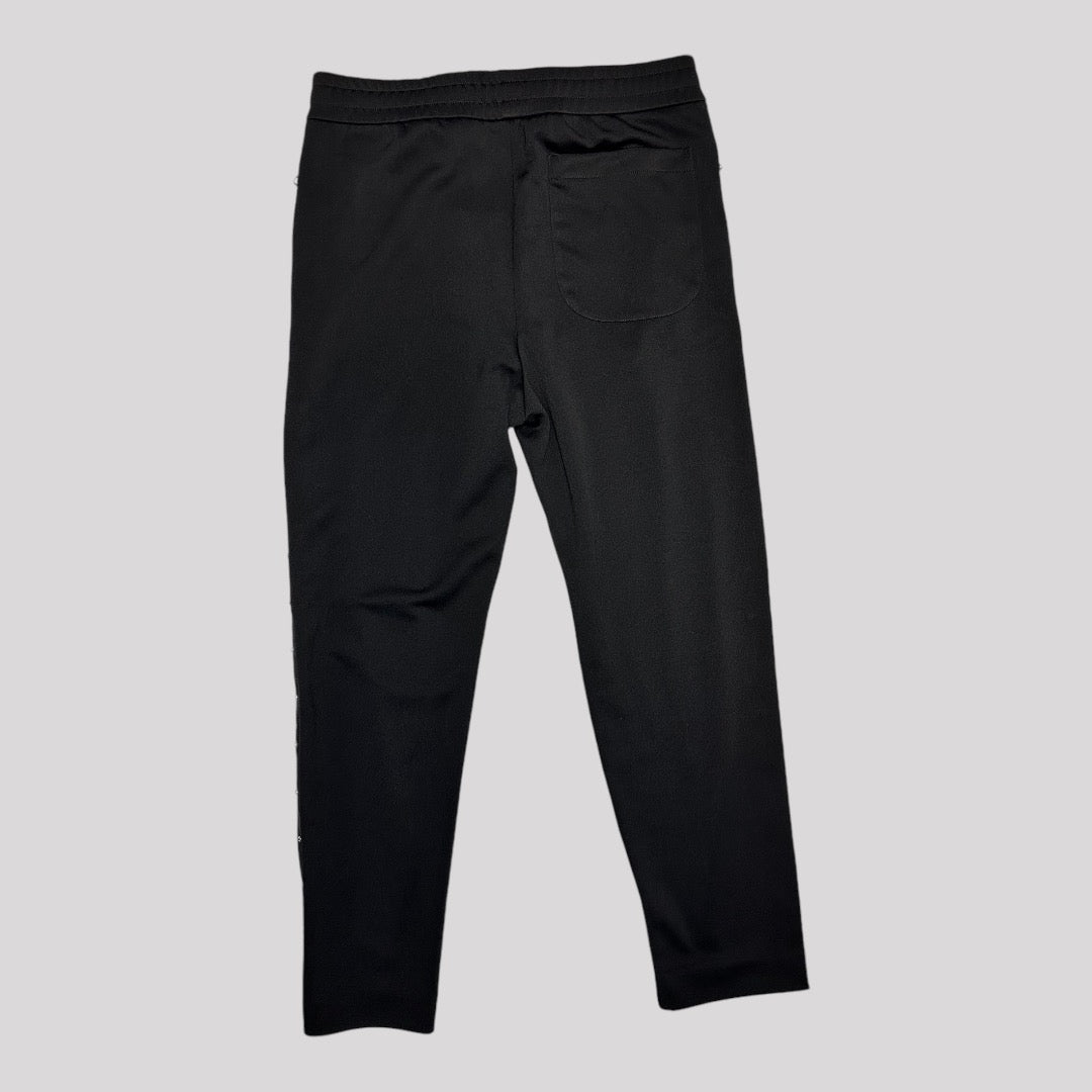 Moncler Tapered Embellished Jersey sweatpants