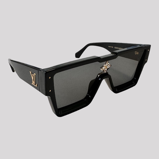 Louis Vuitton Cyclone Black Sunglasses Z1578E