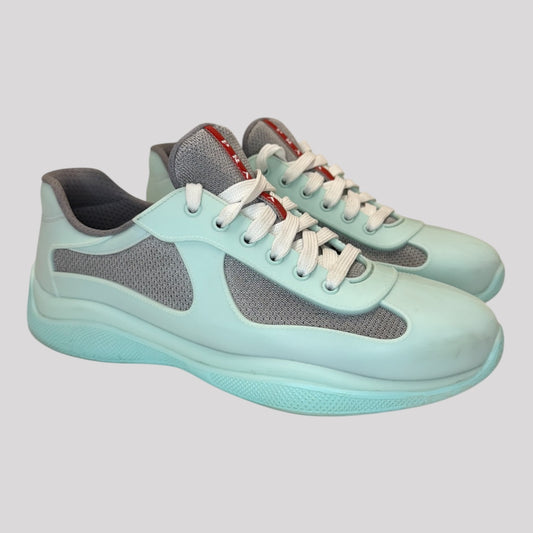 Prada America’s Cup Soft Rubber And Bike Fabric Sneakers