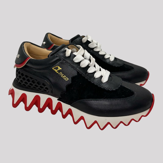 Christian Louboutin Loubishark Leather Sneakers