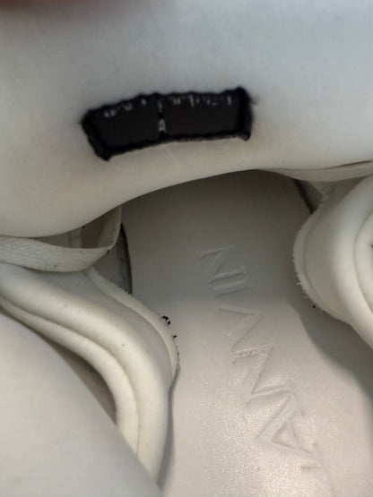 Lanvin Leather Curb Sneakers