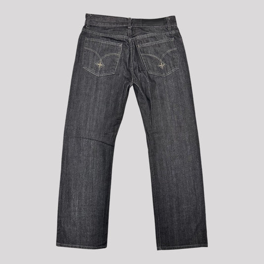 Louis Vuitton Washed Straight Leg Jeans