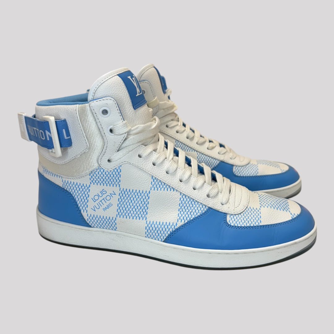 Louis Vuitton Damier Rivoli High Top Sneakers