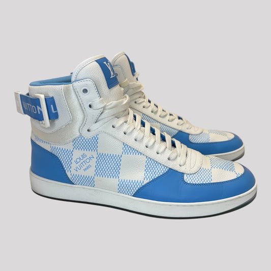 Louis Vuitton Damier Rivoli High Top Sneakers
