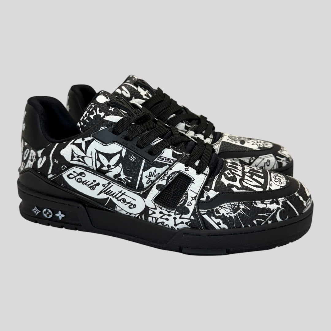 Louis Vuitton Comic Motifs LV Trainer Sneakers