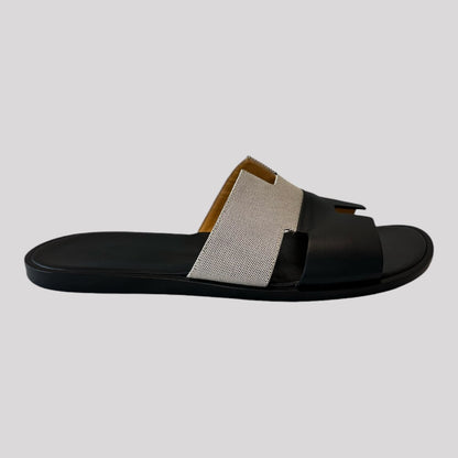 Hermes Izmir Sandal Prunoir / Noir