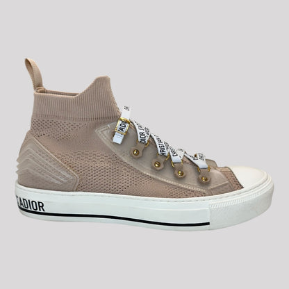 Christian Dior Walk’N’Dior Nude Knit Sneakers