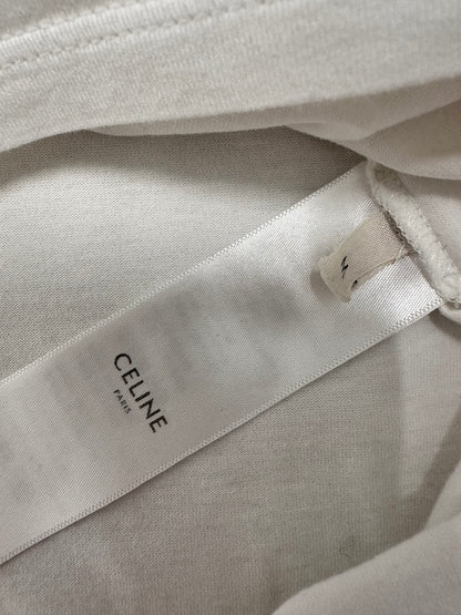 Celine Loose Studded Cotton T-Shirt