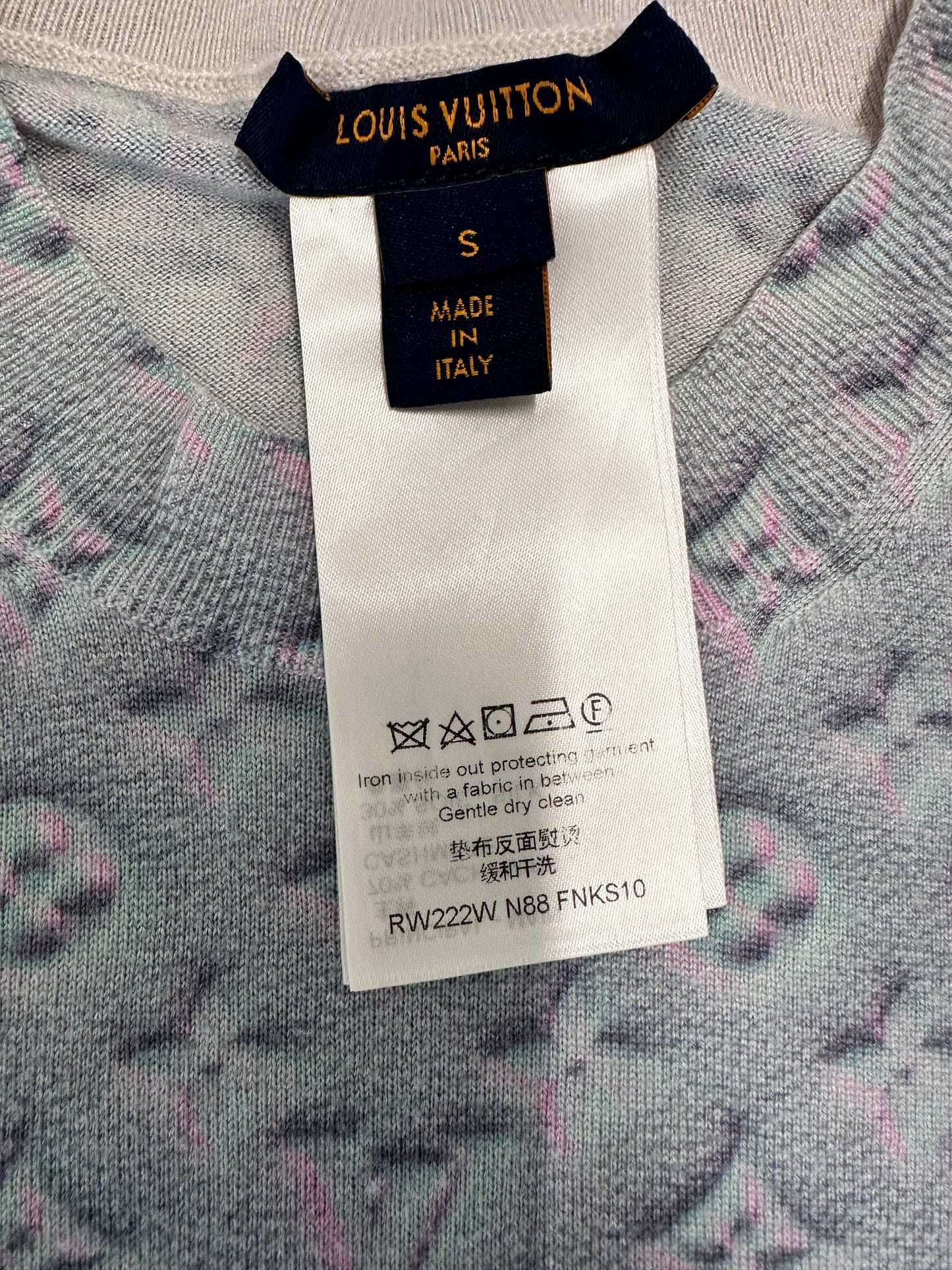 Louis Vuitton Monogram Cashmere T-Shirt