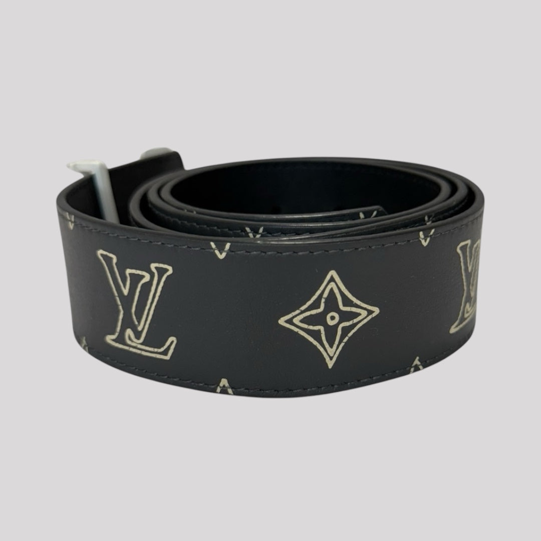 Louis Vuitton Monogram 40mm LV Shape Belt