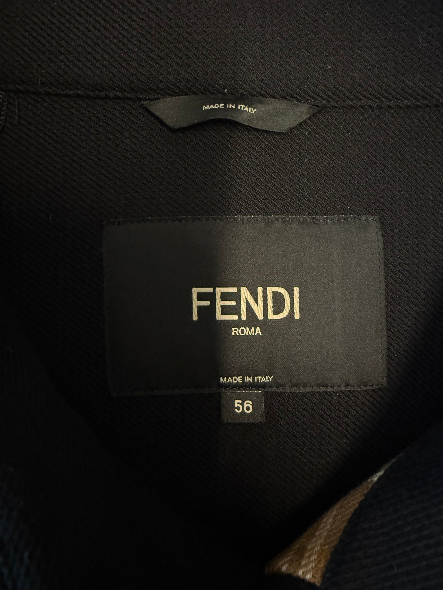 Fendi Shaded Effect FF Motif Jacket