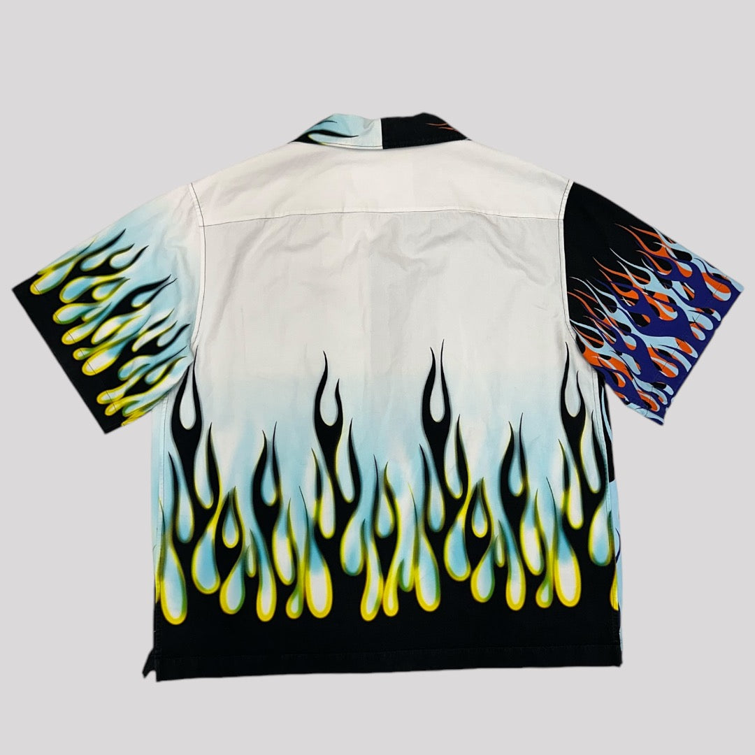 Prada Double Match Flame Shirt