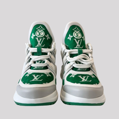 Louis Vuitton LV Archlight Jacquard Monogram Leather Sneakers