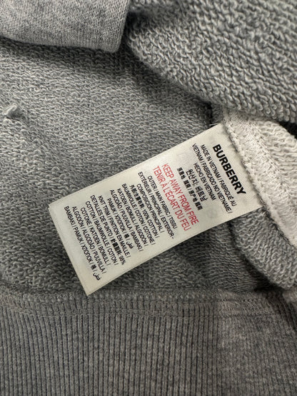 Burberry Check Panel Hoodie