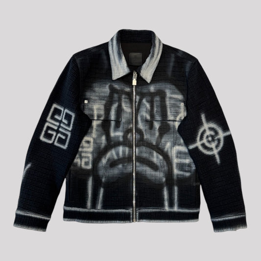 Givenchy x Chitto Tag Effect 4G Denim Jacket