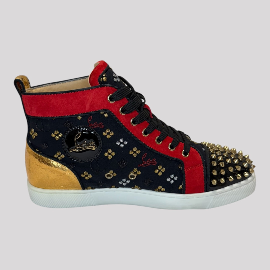 Christian Louboutin Lou Spikes Orlato Flat Sneakers