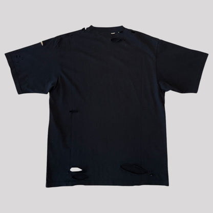Balenciaga Distressed ‘Caps’ Logo T-Shirt