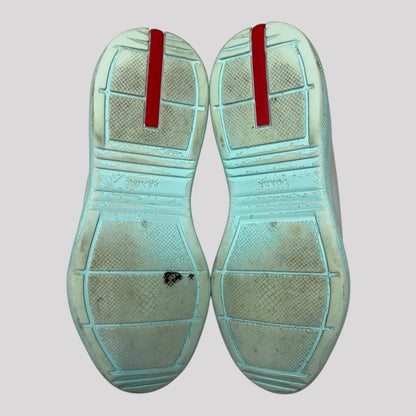 Prada America’s Cup Soft Rubber And Bike Fabric Sneakers
