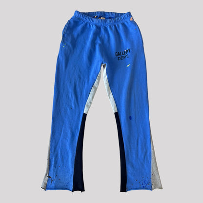 Gallery Dept GD Logo Royal flare Sweatpants