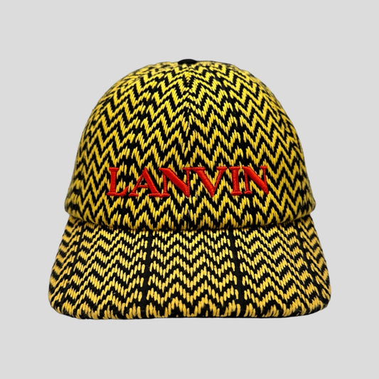 Lanvin x Future Logo Embroidered Baseball Cap